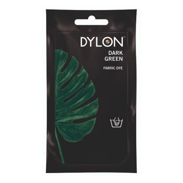Dylon Hand Fabric Dye, Dark Green- 50g – Lincraft